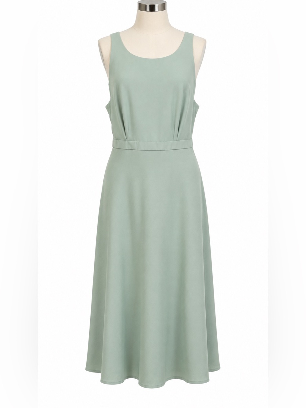 J.Crew Women’s Mint Green Sleeveless A-line Cocktail Dress.Size-8